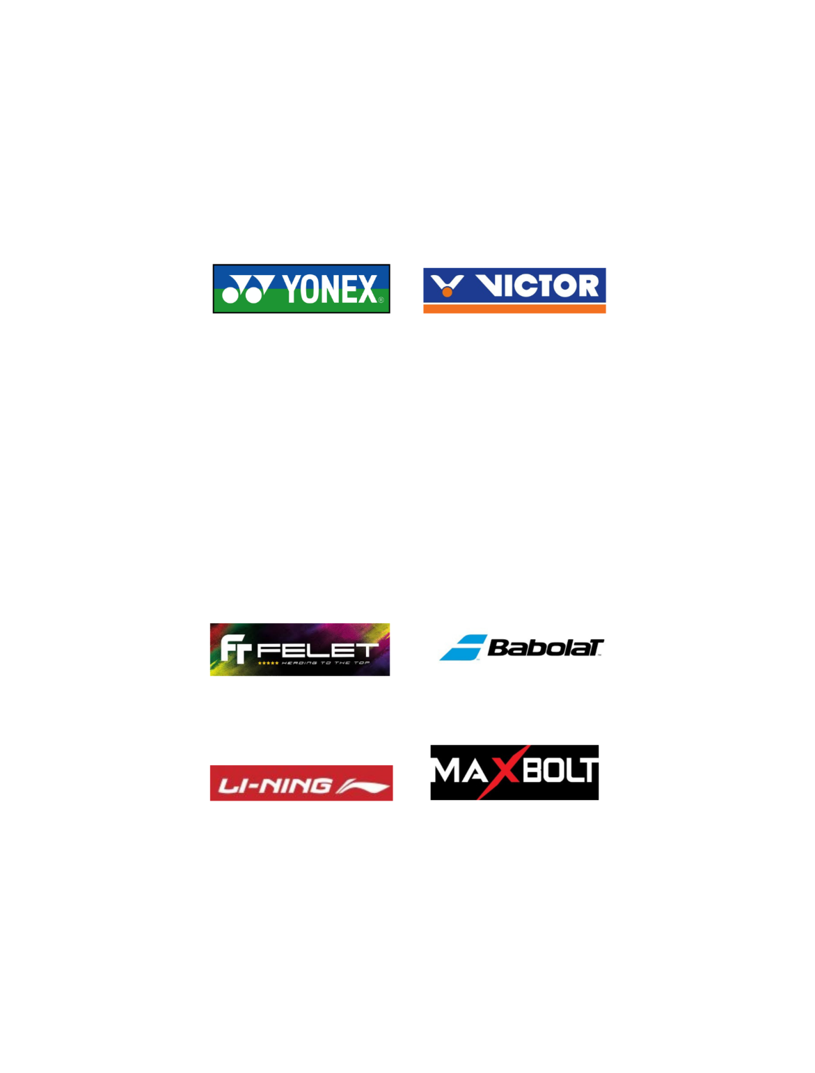Votre spécialiste badminton