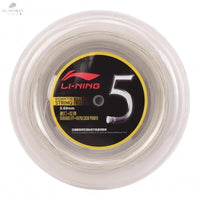 Bobine Cordage Li - Ning N°5 Blanc - Performance, Durabilité, Contrôle - 200M, 0.69mm - DC.SPORTS