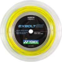 Cordage Yonex Exbolt 65 - Performance Optimale, Jauge 0.65mm, Longueur 200m, Résistance Élevée - DC.SPORTS