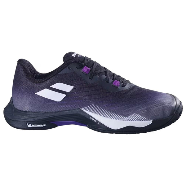 CHAUSSURES BABOLAT FEMME INDOOR SHADOW TOUR 5 NOIRE/VIOLET - DC.SPORTS