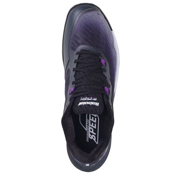CHAUSSURES BABOLAT HOMME INDOOR SHADOW TOUR 5 NOIR/ VIOLET