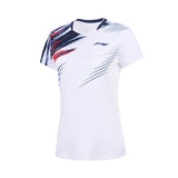 T-Shirt Li-Ning Femme AAYV048-2 blanc