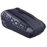 Sac de raquettes Babolat Court L 2nd Gen noir - vue 3/4 face
