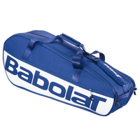 Sac de raquettes Babolat Court M bleu marine - vue 3/4 face