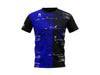 T-SHIRT FELET HOMME RN 3602 BLEU/NOIR