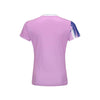 T-Shirt Li-Ning Femme AAYV048-4 Rose/Blanc