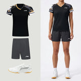 T-Shirt Li-Ning Femme AAYW050-1 Noir