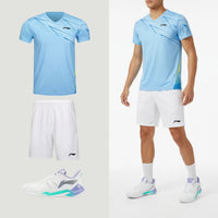 Men's Li-Ning T-Shirt AAYV025-4 Pink/White