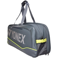 Sac Yonex Expert Tournament 02531 VA Steel Gray - bandoulière et poches latérales