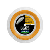 Bobine 200 m cordage Yonex BG65 orange