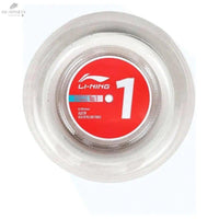 Cordage Li - Ning No.1 Blanc 0,65 Mm de 200 M - Performance Élevée, Durabilité Supérieure, Technologie 3D KnitBOBINE badmintonLI - NING