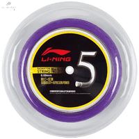 Bobine Cordage Li - Ning 200m Violet - Jauge 0.69mm, Puissance et Durabilité Optimales - DC.SPORTS