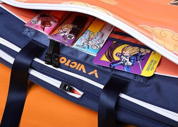 Sac Rectangulaire Victor BR5639 DBZ - 2 Compartiments, Rangement Raquettes et Vêtements, Orange