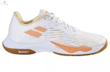 CHAUSSURE BABOLAT FEMME SHADOW TOUR 5 WHITE/YELLOW - DC.SPORTS