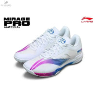 Chaussures De Badminton Li - Ning Mirage Pro Unisexe Blanches - Légères, Stables & Performantes - DC.SPORTS