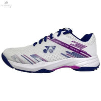 CHAUSSURE YONEX FEMME INDOOR POWER CUSHION CASCADE ACCEL WHITE/PURPLE - DC.SPORTS