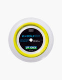 Bobine 200 m cordage Yonex Exbolt 65 jaune