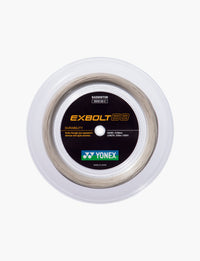 Bobine 200 m cordage Yonex Exbolt 68 blanc