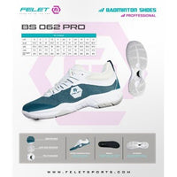 Chaussures Indoor Felet BS 062 PRO TIFFANY - DC.SPORTS