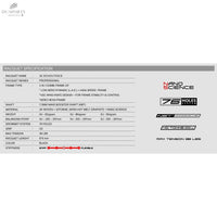 Raquette Badminton Felet 3K Woven Fence Blue 4U - DC.SPORTS