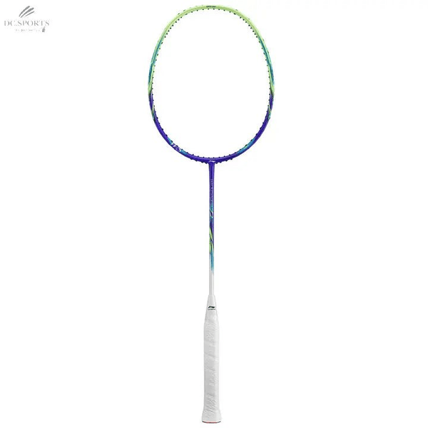 Raquette De Badminton Li - Ning Windstorm 72 power Violet Vert (Non cordée)raquette badmintonLI - NING