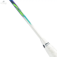 Raquette De Badminton Li - Ning Windstorm 72 power Violet Vert (Non cordée) - DC.SPORTS