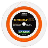 Bobine de cordage badminton Yonex Exbolt 68 – 200 m – Flash Orange 2