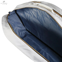 Sac FZ Forza Tour Line 12 Raquettes Isotherme - Sac À Dos 34x30x74 cm Blanc et Doré - DC.SPORTS