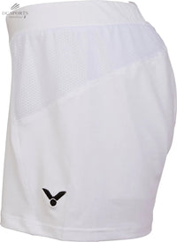 Short Victor Femme R - 04200A Blanc Élastique, Respirant, Avec 2 Poches, Tailles XS - XXL - DC.SPORTS