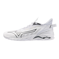 Chaussures Mizuno Wave Mirage 5 blanc/noir - vue profil