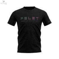 T-Shirt Noir Unisexe Felet H 73 - Technologie Dry Fit, Idéal Pour Entraînements Intenses - DC.SPORTS