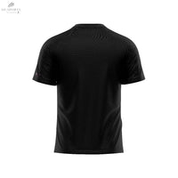 T-Shirt Noir Unisexe Felet H 73 - Technologie Dry Fit, Idéal Pour Entraînements Intenses - DC.SPORTS
