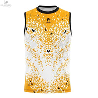 Débardeur Masculin Felet SL1505 Jaune Légère et Respirante avec Technologie Dry Fit - DC.SPORTS