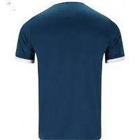 T-Shirt FZ Forza Alberti Homme Bleu Et Blanc - Polyester Recyclé, Technologie DryForze, Confort Sportif - DC.SPORTS