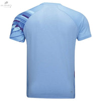T-Shirt Unisexe Li - Ning Brush Bleu Clair | Confort Optimal & Mouvement Libre - DC.SPORTS