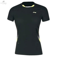 T-Shirt Femme Li - Ning AAYN072 - 2 en Polyester 89% avec Technologie AT Dry Base - DC.SPORTS