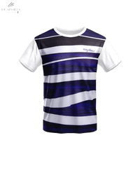 T-Shirt Maxbolt T - 2354 Blanc/Bleu - Confort Léger et Respirant pour Sports Actifs - DC.SPORTS