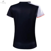 T-Shirt Femme VICTOR T - 41008 B Rouge Noir - 100% Polyester Recyclé, Design Moderne, Éco - Responsable - DC.SPORTS