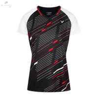 T-Shirt Victor Femme T - 44101 C Noir - Ultraléger, Respirant, 100% Polyester Recyclé - DC.SPORTS