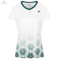 T-Shirt Victor T - 54103 A Femme - Confort Écologique, Performance Solaire, Noir, Polyester Recyclé - DC.SPORTS