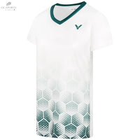 T-Shirt Victor T - 54103 A Femme - Confort Écologique, Performance Solaire, Noir, Polyester Recyclé - DC.SPORTS