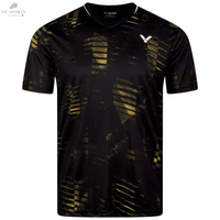 T-Shirt Victor Junior T - 53102 C Noir – Confort, Légèreté et Matériau Écologique 100% Polyester - DC.SPORTS