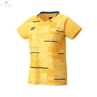 T-Shirt Yonex Femme YW0034EX Jaune Doux 100% Polyester Anti - Transpirant - DC.SPORTS