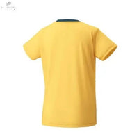 T-Shirt Yonex Femme YW0034EX Jaune Doux 100% Polyester Anti - Transpirant - DC.SPORTS