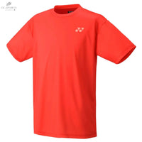 T-Shirt Yonex Homme Team YM0045 Rouge - Confort Respirant, Protection UV, Liberté de Mouvement - DC.SPORTS