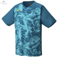 T - SHIRT YONEX TEAM HOMME YM0033EX BLEU GREEN - DC.SPORTS