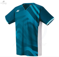 T-Shirt Yonex Homme 10566EX Bleu Nuit, Technologie Very Cool, Liberté de Mouvement, Gamme Tour Élited - DC.SPORTS