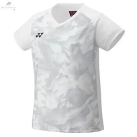 T-Shirt Femme Yonex YW0033EX Blanc - Confort Parfait, 100% Polyester, Idéal Sports - DC.SPORTS