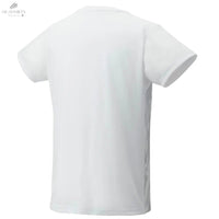 T-Shirt Femme Yonex YW0033EX Blanc - Confort Parfait, 100% Polyester, Idéal Sports - DC.SPORTS