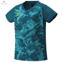 T-Shirt Femme Yonex YW0033EX Bleu Turquoise | Confort Polyester & Évacuation Transpiration - DC.SPORTS